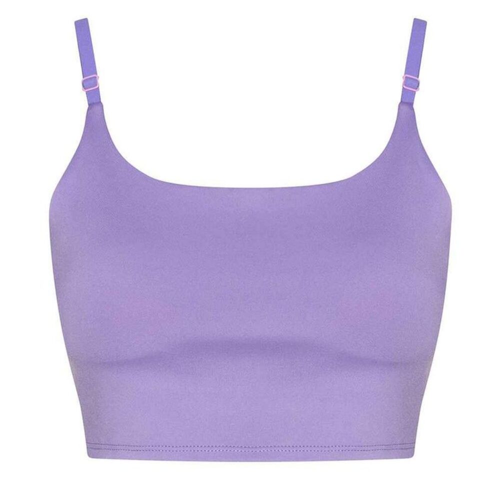 Awdis Womens/Ladies Just Cool Recycled Sports Bra / Digital Lavender